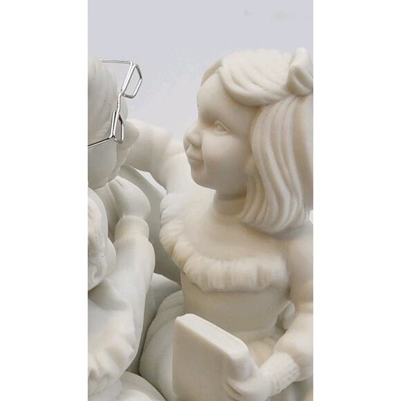 Department 56 Winter Silhouette Tell Us About The Olden Days  Department 56 Winter Silhouette Tell Us About The Olden Days Grandpa Porcelain